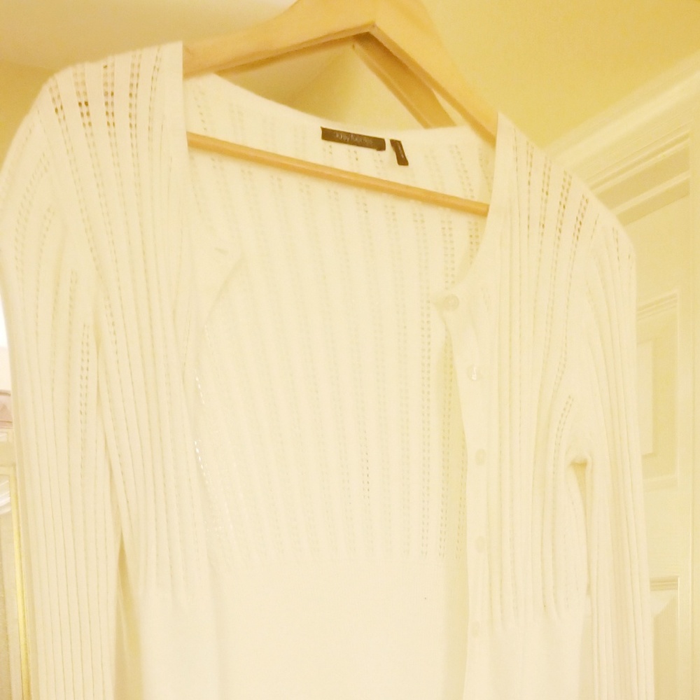 Daisy Fuentes Crochet Cardigan
